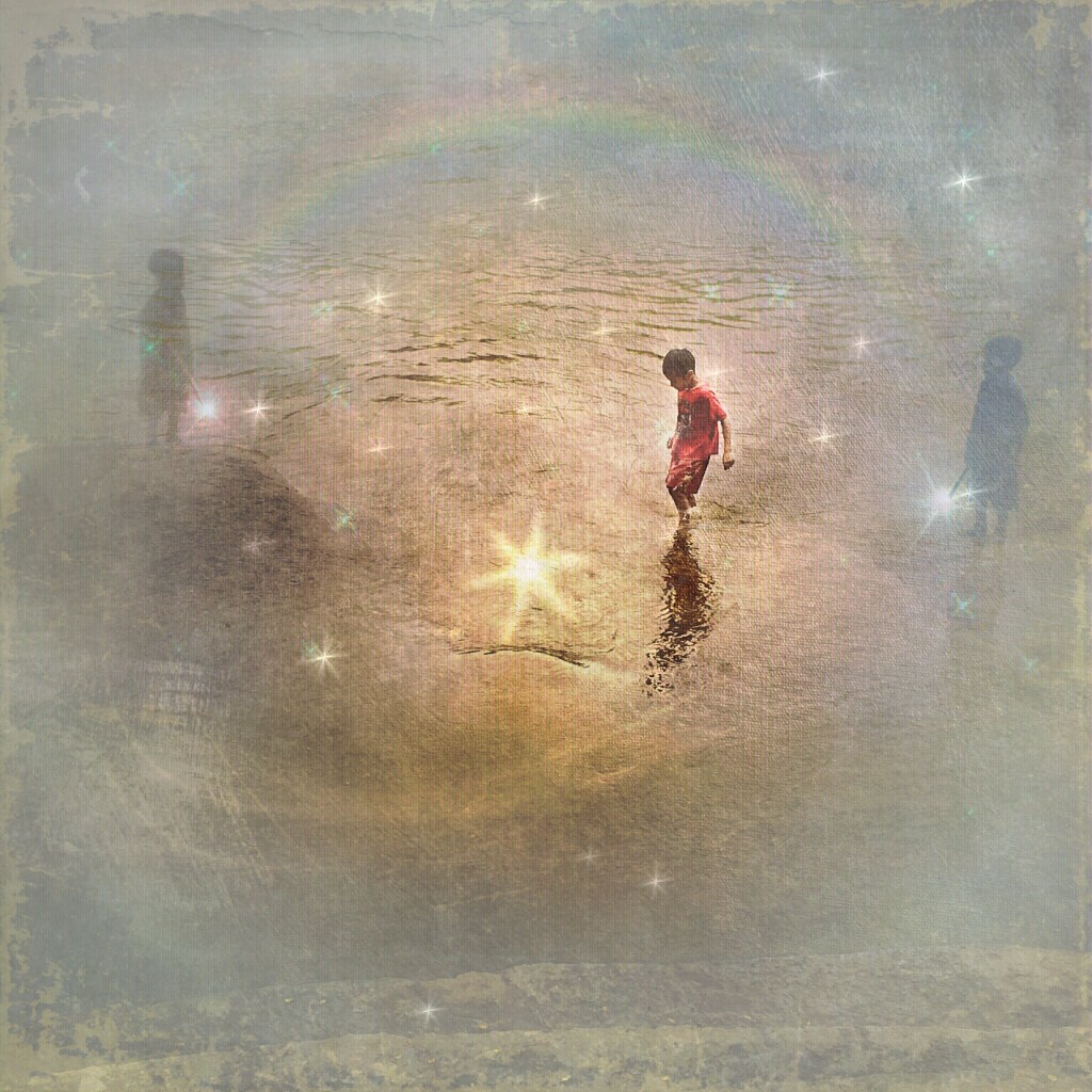 nighttime playground