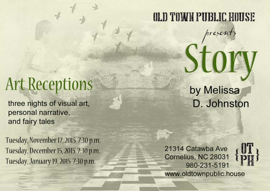 Night Two of “Story”–Tonight!!!